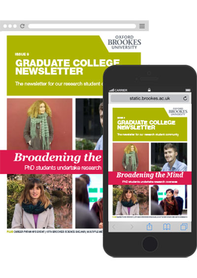 Graduate College Newsletter Issue 9
